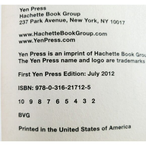 The Disappearance of Nagato Yuki-Chan Manga Comic Book 1st Yen Edition Vol. 1 - Picture 5 of 5